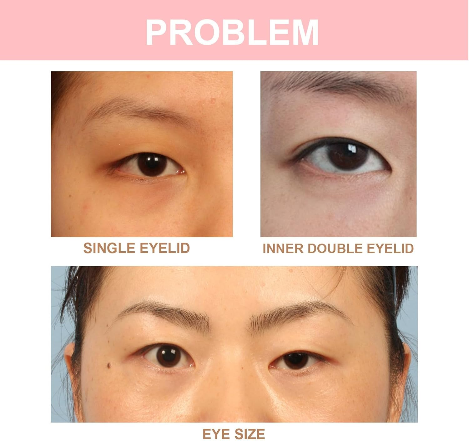 Eyelid Lifting Cream,Double Eyelid Styling Cream,For Hooding Long Lasting & Waterproof,Double Instant Eye Lift,Dou/Ble Eye/Lid Styling Cr/Eam,Shaping Gel for Eyes (7 PCS) - 5 Pcs image number 2