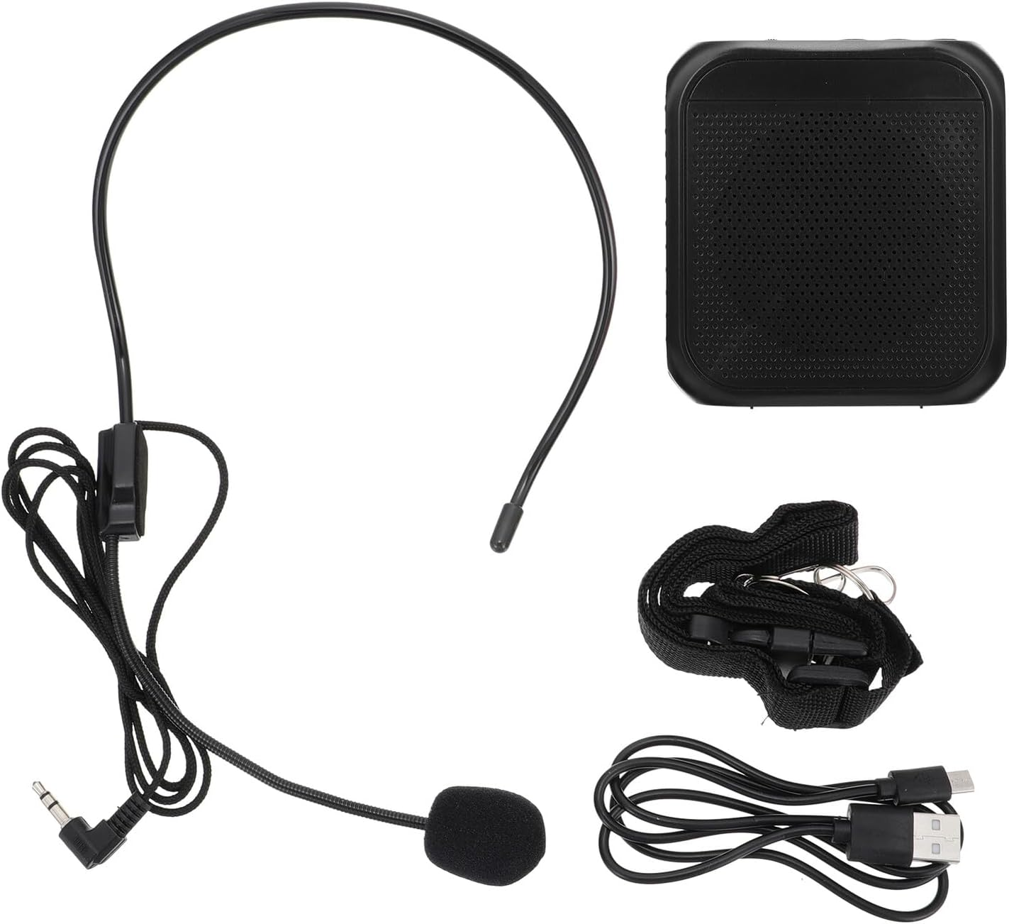 Wireless Portable Teacher Amplifier Loud-Speaker, Compact Apis Voice Amplifier Rechargeable .7V Battery for Classroom and Outdoor Use image number 3