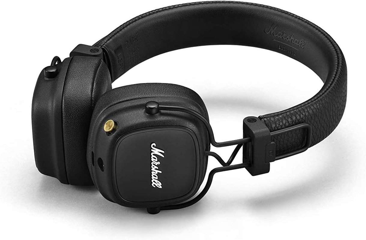 Marshall Major IV Wireless Bluetooth On-Ear Headphones (Black)