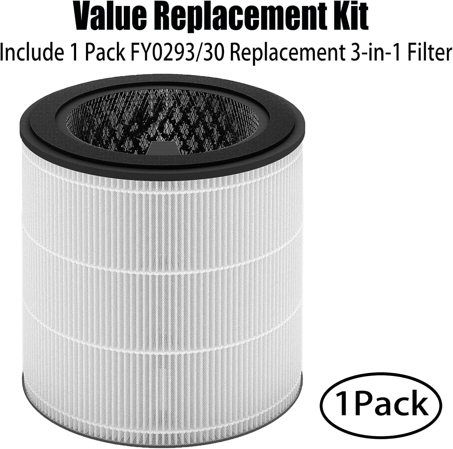 FY0293 Filter Replacement for Philips Air Purifier Series 800 800I Models AC0850 AC8020 AC8019, 3-In-1 HEPA & Activated Carbon & Pre-Filter, Parts # FY0293/30 (FY0194 Upgrade Version) image number 3