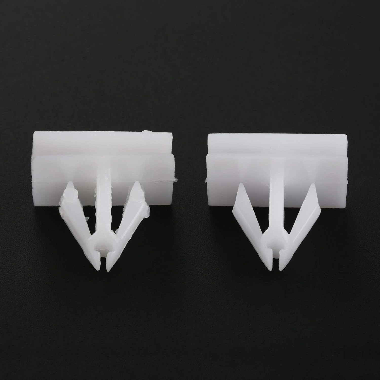 Mtsooning 15PCS Rocker Panel Moulding Rivets, White Nylon Moulding Clips, Side Skirt Sill Fasteners, Universal Car Retainers Compatible with Buick Excelle GM Cadillac Chevy Avalanche 25693852 image number 5