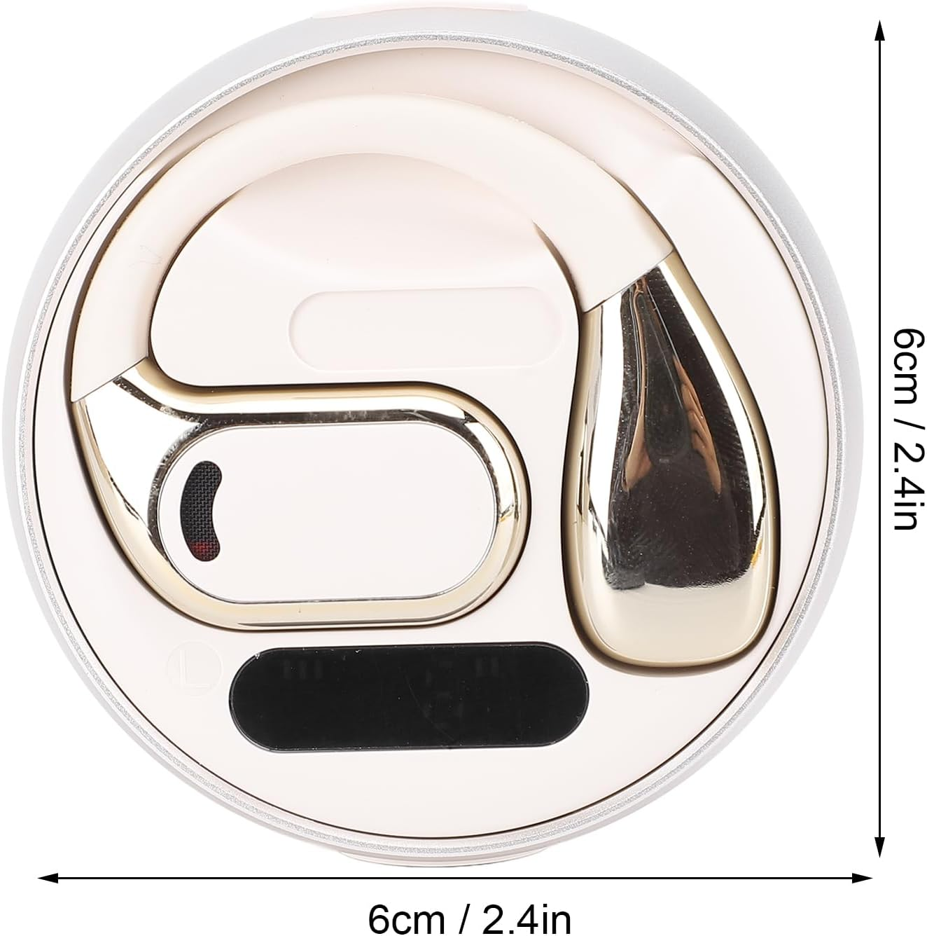 Focket AI Translation Earbuds, 144 Language Real Time Translator Earbuds, Open Ear Wireless Headphones with Long Battery Life, for Travel Business Learning image number 4