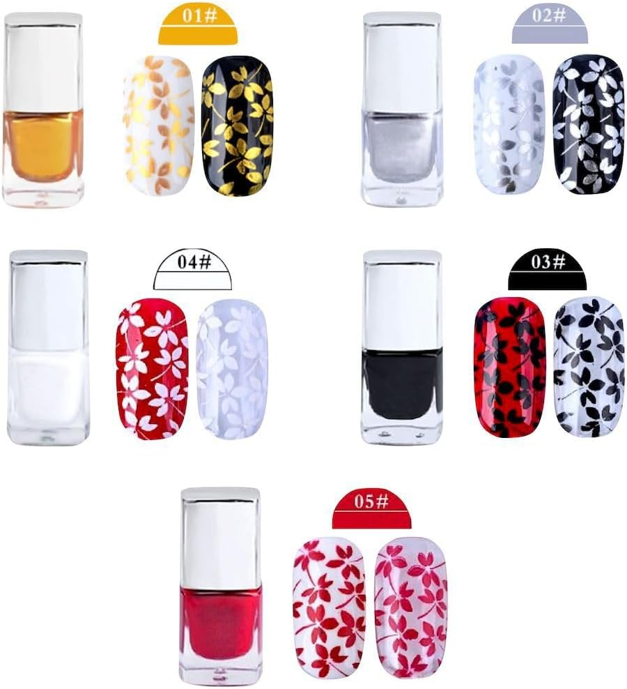 Stamping Nail Polish for Nail Art Designs image number 1
