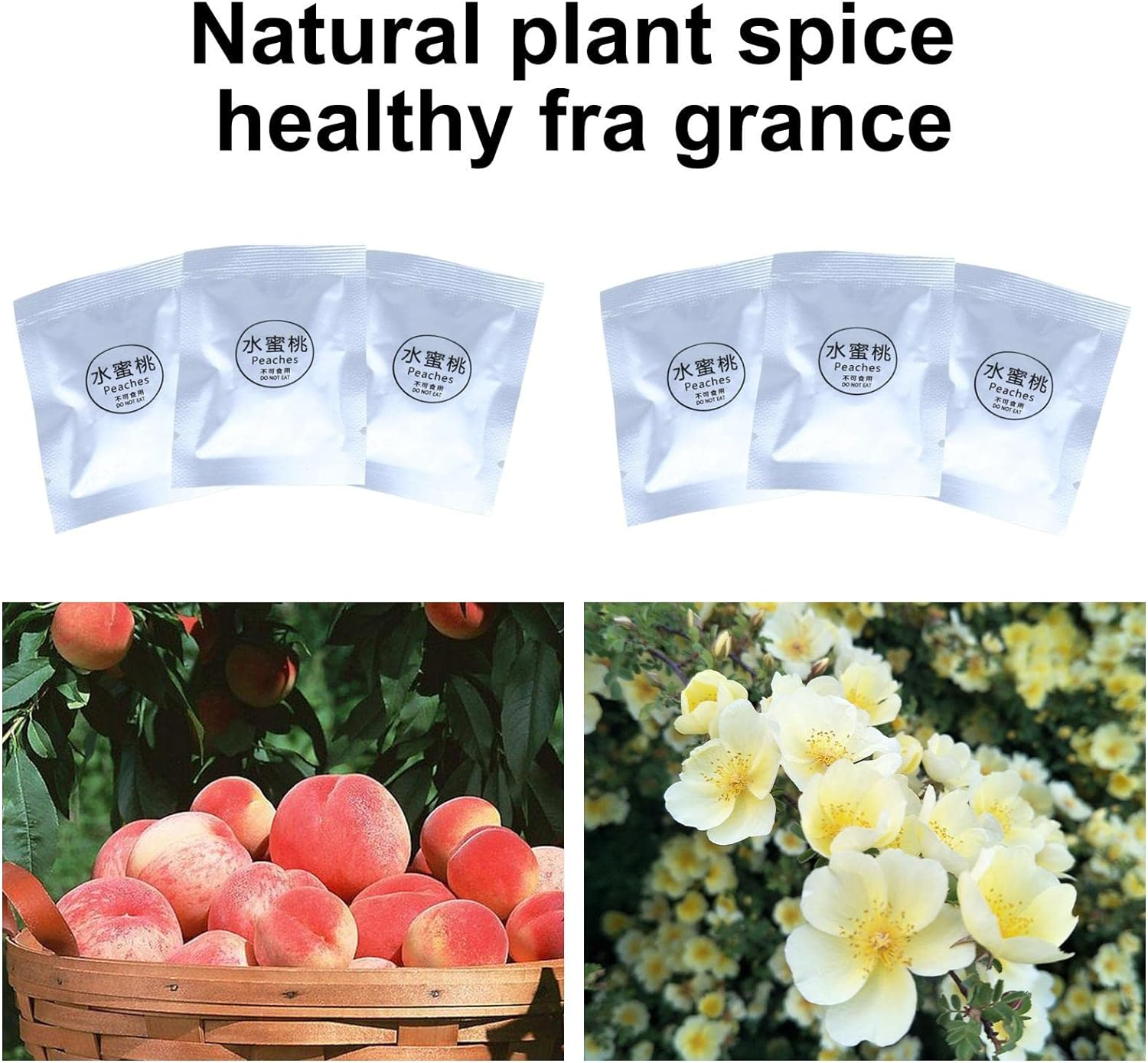 6 Car Air Fresheners Refills for Cute Bear Pilot Car Air Fresheners & Duck Air Fresheners Vent Clip, Peach, Lavender, Lemon or Green Tea - Green Tea image number 4