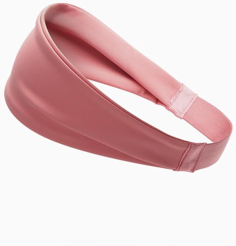 Unisex Cooling Sports Headband, Moisture Wicking Non-Slip Sweatband for Running, Yoga, Gym, Fitness - Men Women Adjustable Athletic Headband