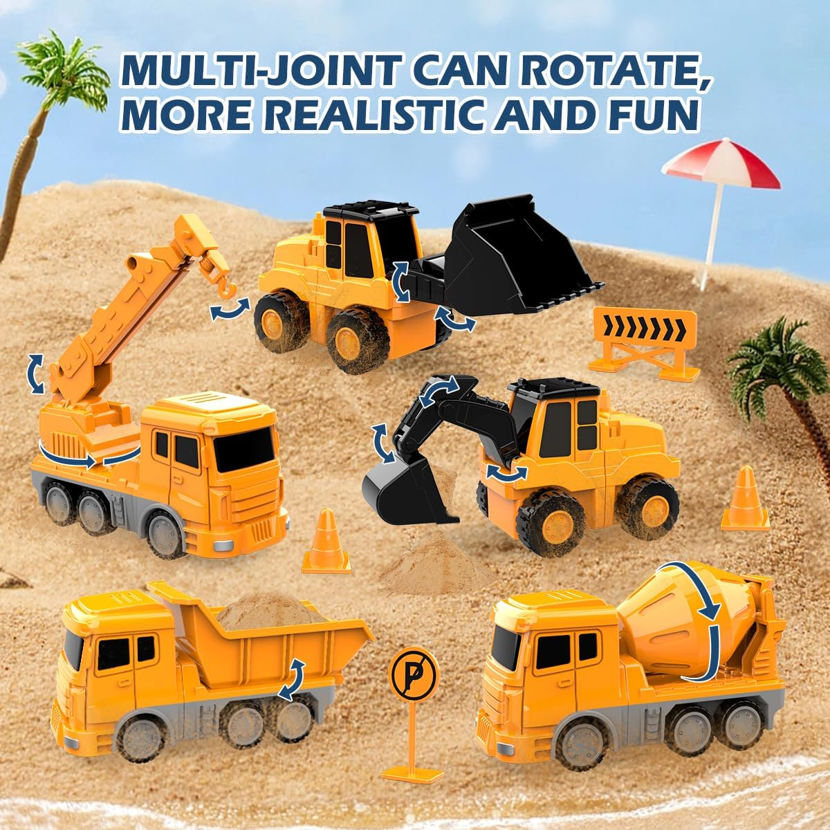 Magnetic Transform Engineering Toy Car DIY Truck Assembled Robot Toys with Storage Box, Building Blocks Construction Toys for 3 4 5 6 Year Old Boys Toy, STEM Educational Gifts for Kids(35 PCS) image number 5