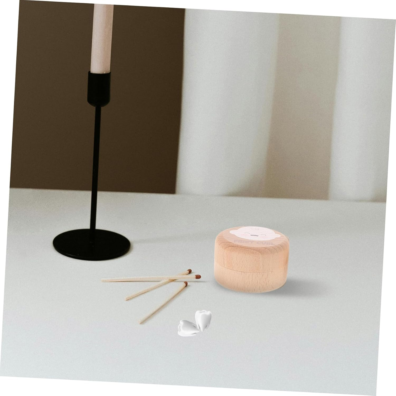 2Pcs Wooden Tooth Keepsake Box for Boys and Lost Teeth Cute Saver Container for Boys Girls Memorial Box image number 3