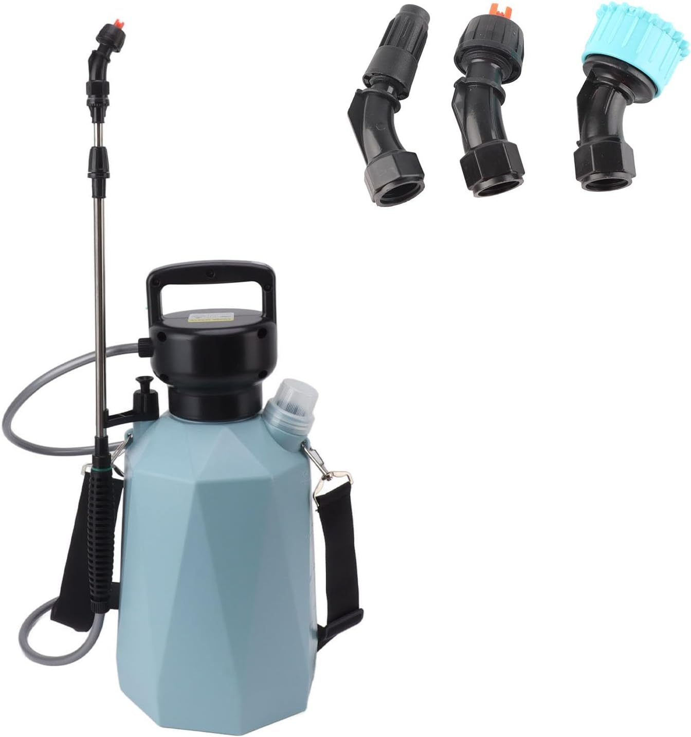 Electric Sprayer, 2000Mah Battery Powered Backpack Sprayer Garden Shape image number 3