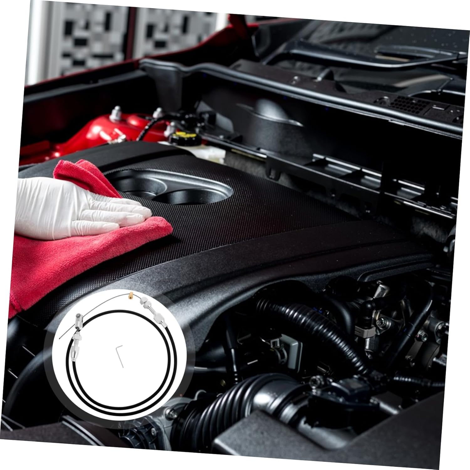 Iplusmile Car Throttle Cable Kit for Automotive Throttle Cable Replacement for Car and Small Engines image number 2