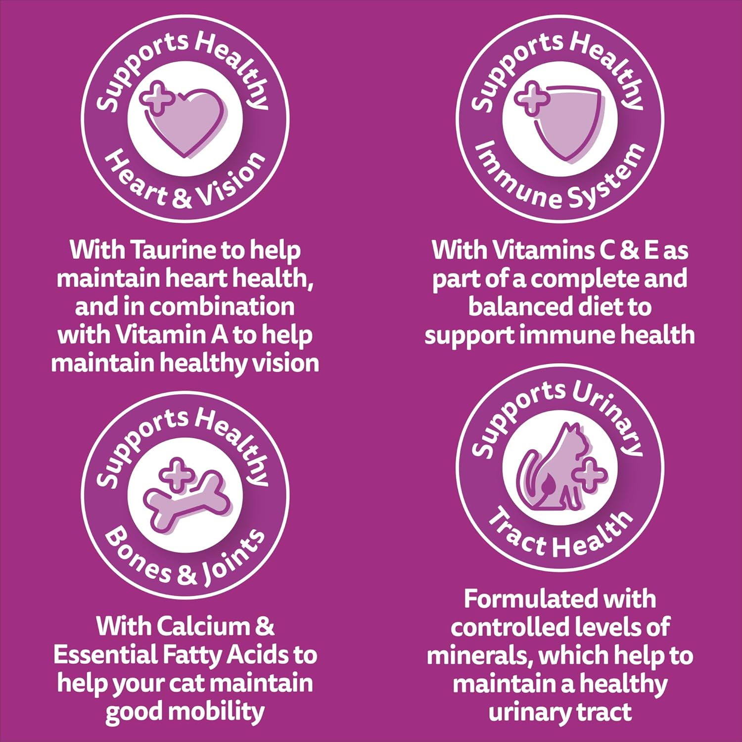 Whiskas Tuna and Sardine Adult 7+ Dry Cat Food 800 G Bag, 6 Pack image number 2