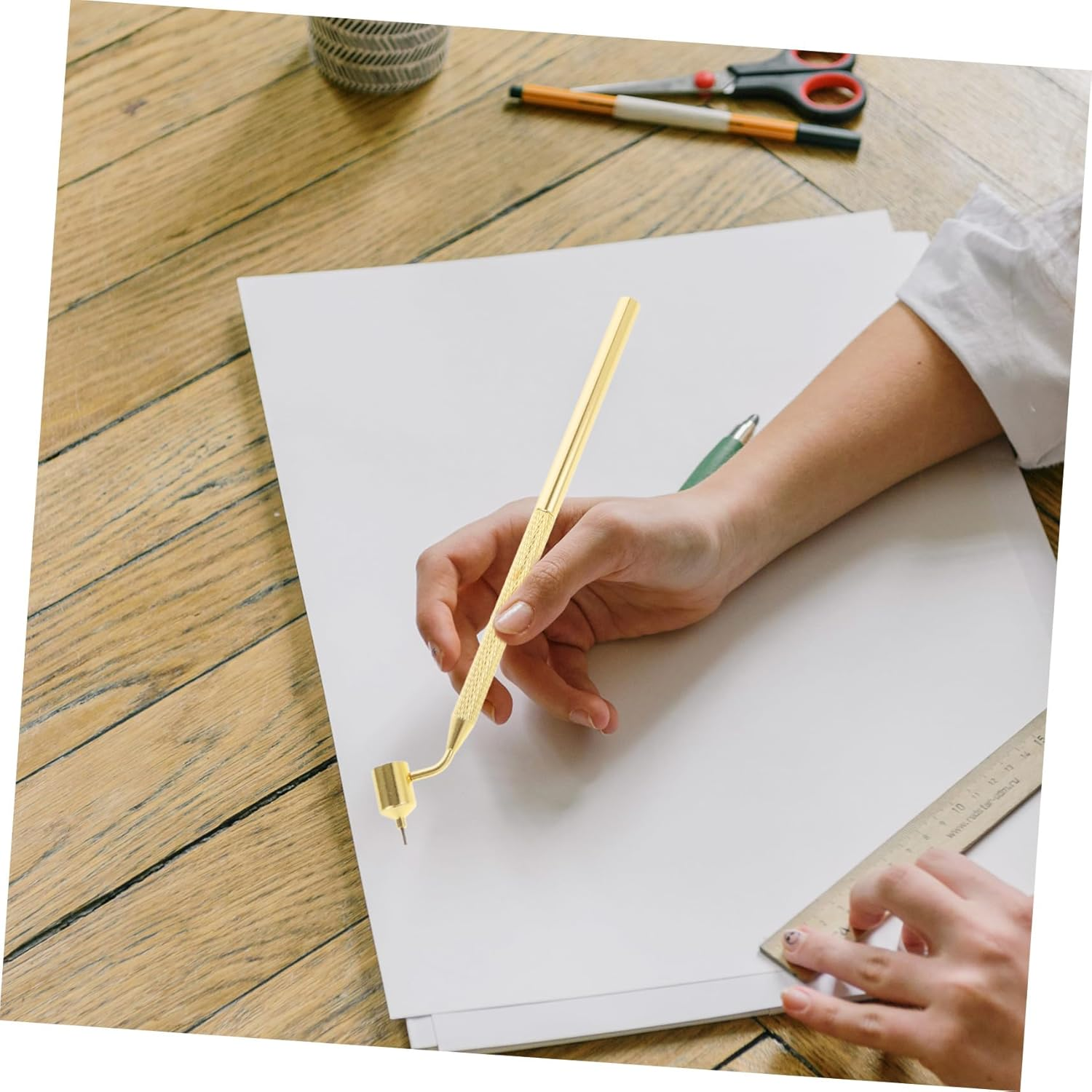 Drawing Pen Fluid Writer Pen Portable Paint Applicator for Drawing Writing image number 2