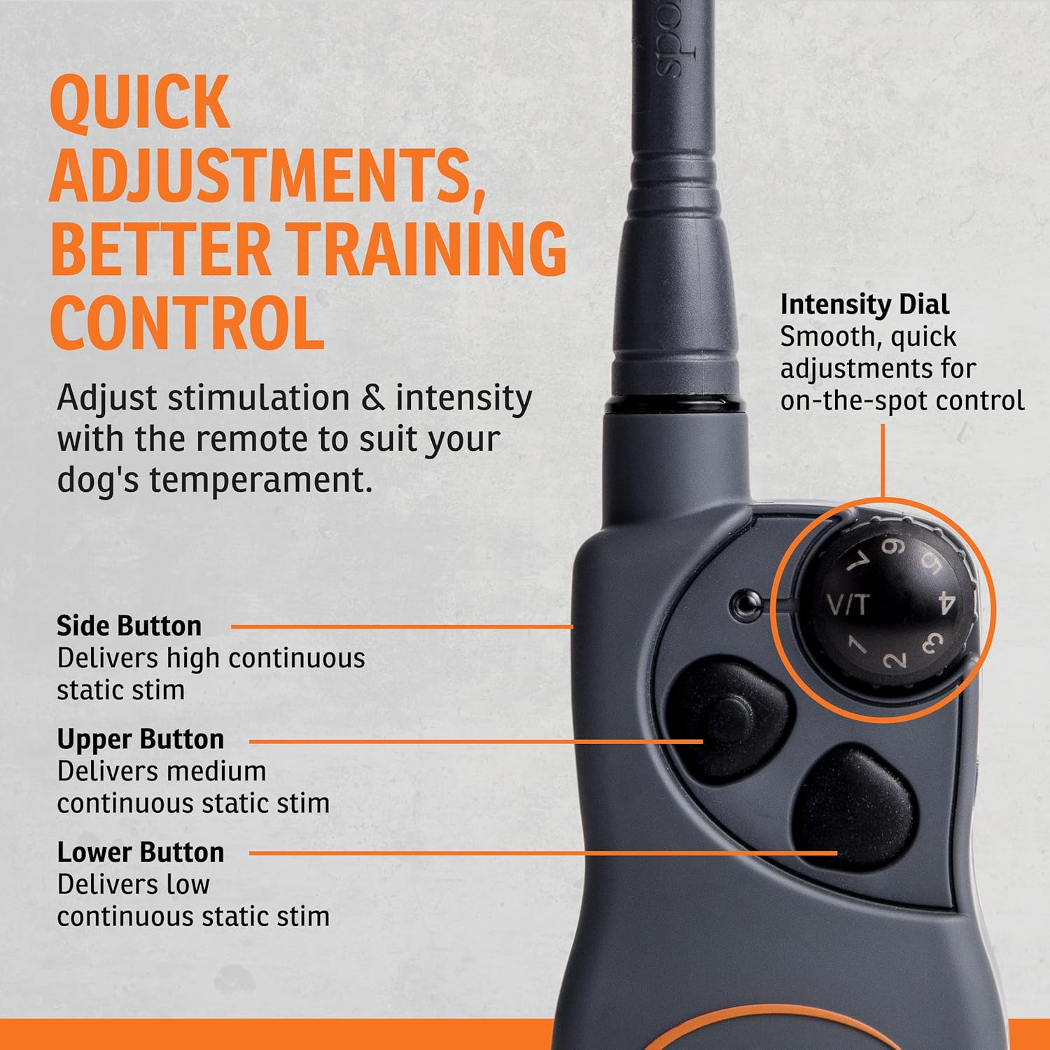 Sportdog Sporthunter 1225X Remote Trainer - Rugged Dog Training Gear - Long-Range Signal Unit - Adjustable Training Collar - Quick-Charge Collar - 3/4 Mile Range image number 4