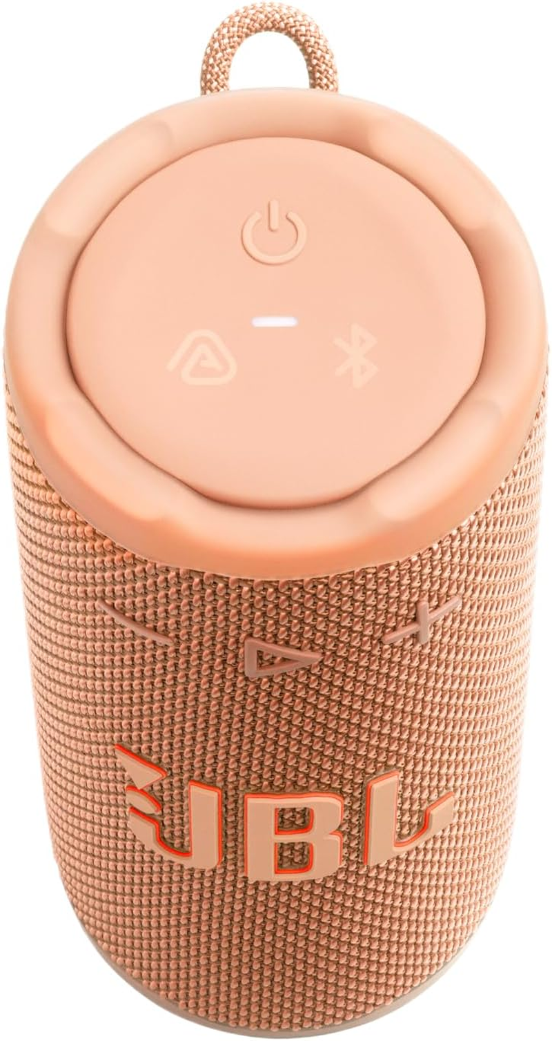 JBL Grip, Bold JBL Pro Sound, up to 14 Hours of Playtime, Ambient Light, Orange