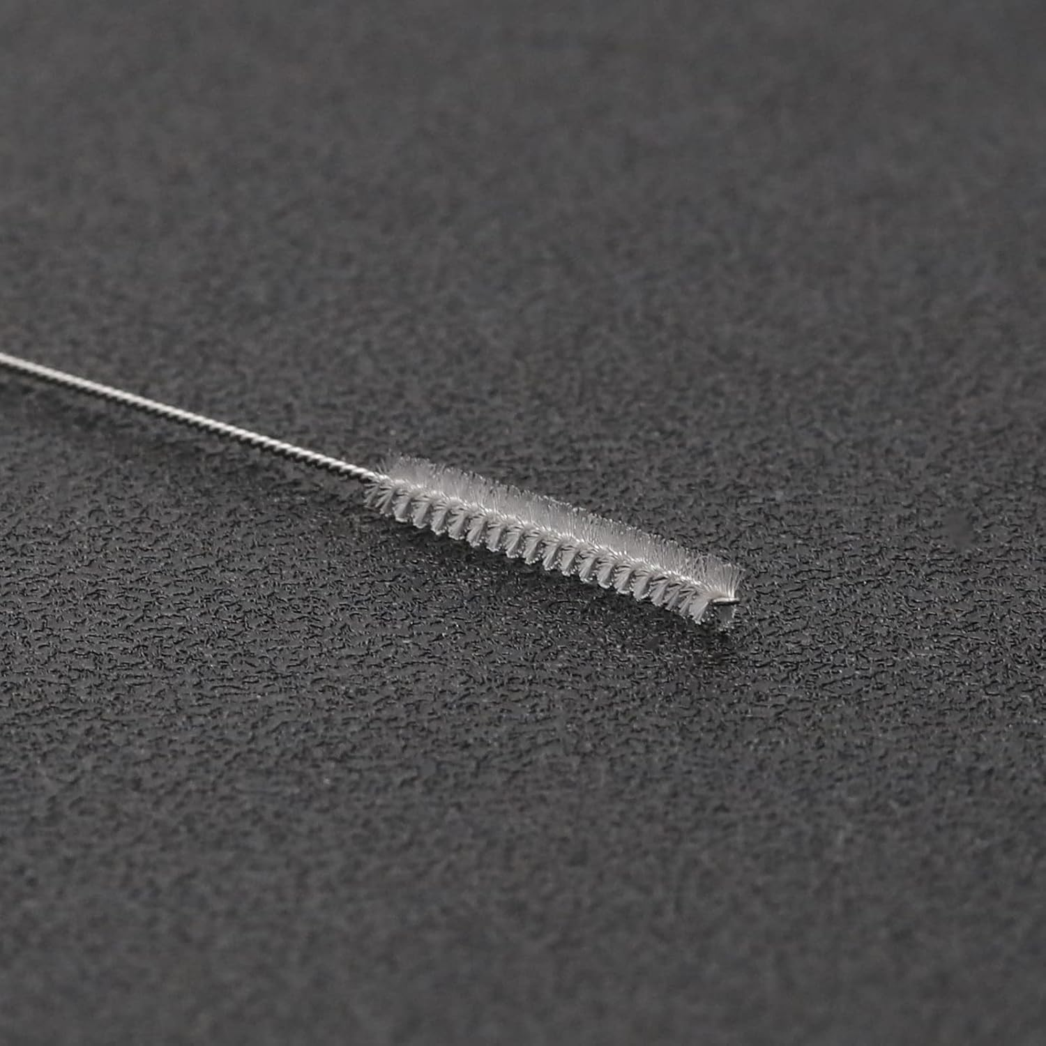 Emsea 10Pcs 2.5Mm Hearing Aid Tube Brush Hearing Aid Cleanings Kits Aid Vent Brush for Cleanings Dredging Ventilation Hole Sound Guide Tube 60Mm Length image number 6