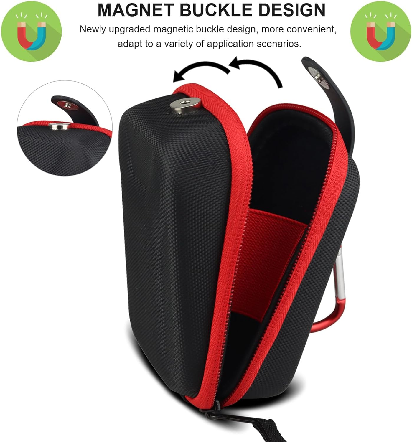 Golf Rangefinder Case EVA Hard Cover Range Finder Bag Outdoor Telescope Rangefinder Storage Case