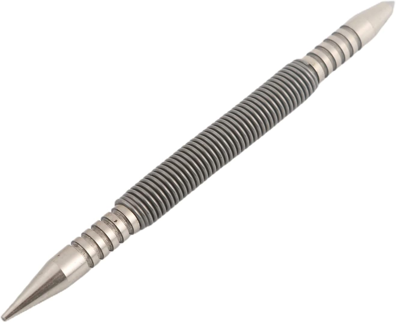 Anti-Slip Comfort Grip Hammerless 1/16" Spring Nail Set Upgraded Spring Nail Punch Set image number 6