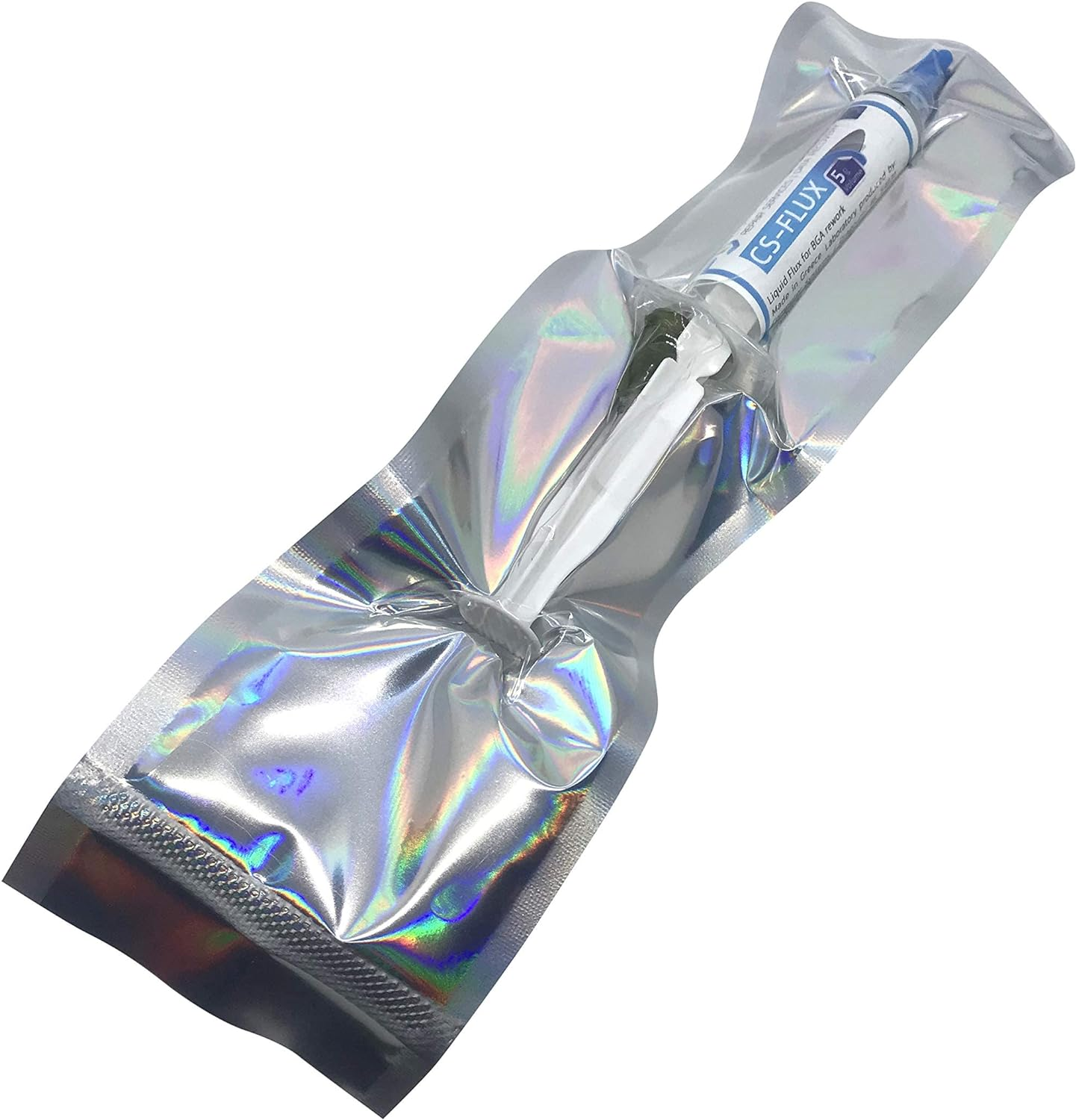 CS-FLUX 5G Low Viscosity Halogen Free Lead Free Liquid Flux for BGA Component Rework Reballing Reflow Ideal for VGA GPU Repairs and Microsoldering image number 1