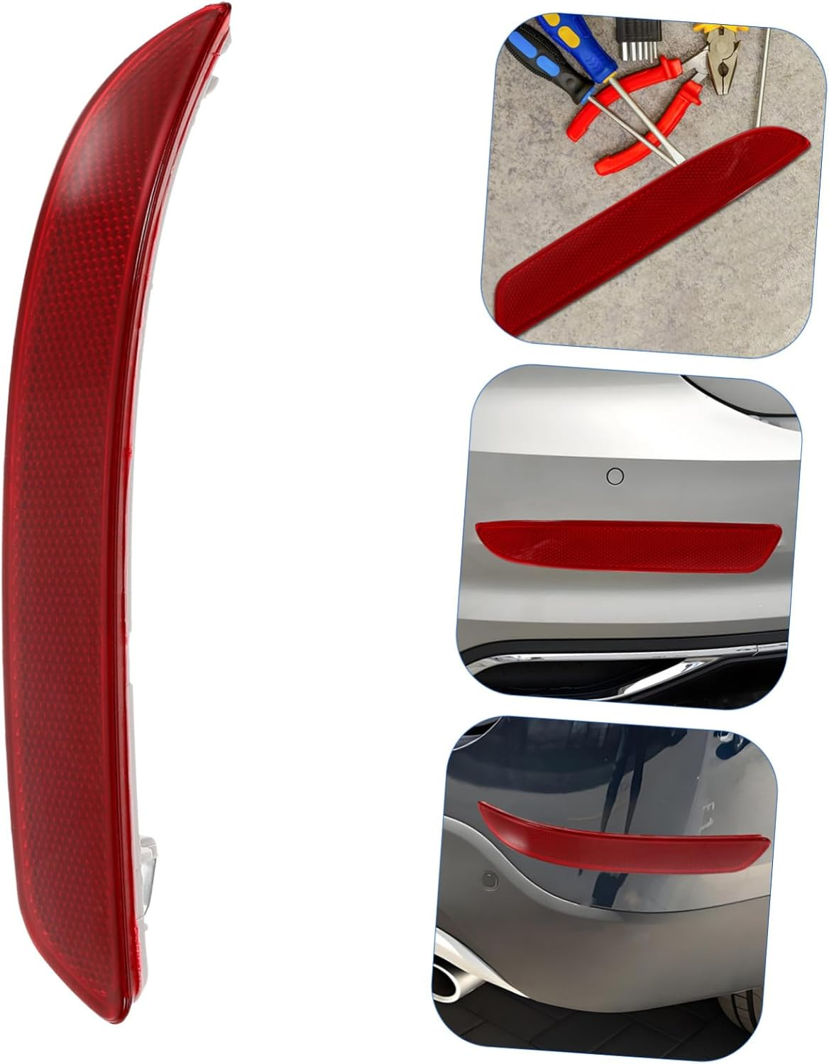 ULTECHNOVO Rear Bumper Side Marker Reflector Fit for Bmw High Visibility Replacement Part Easy Install image number 3