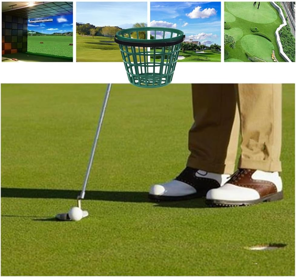 Golf Ball Basket,Golfball Container,Golf Basket Golf Ball Container Ball Bucket,Practical Golf Accessories,Portable Golf Ball Storage Container for Golf Balls for Golf and Tennis image number 1
