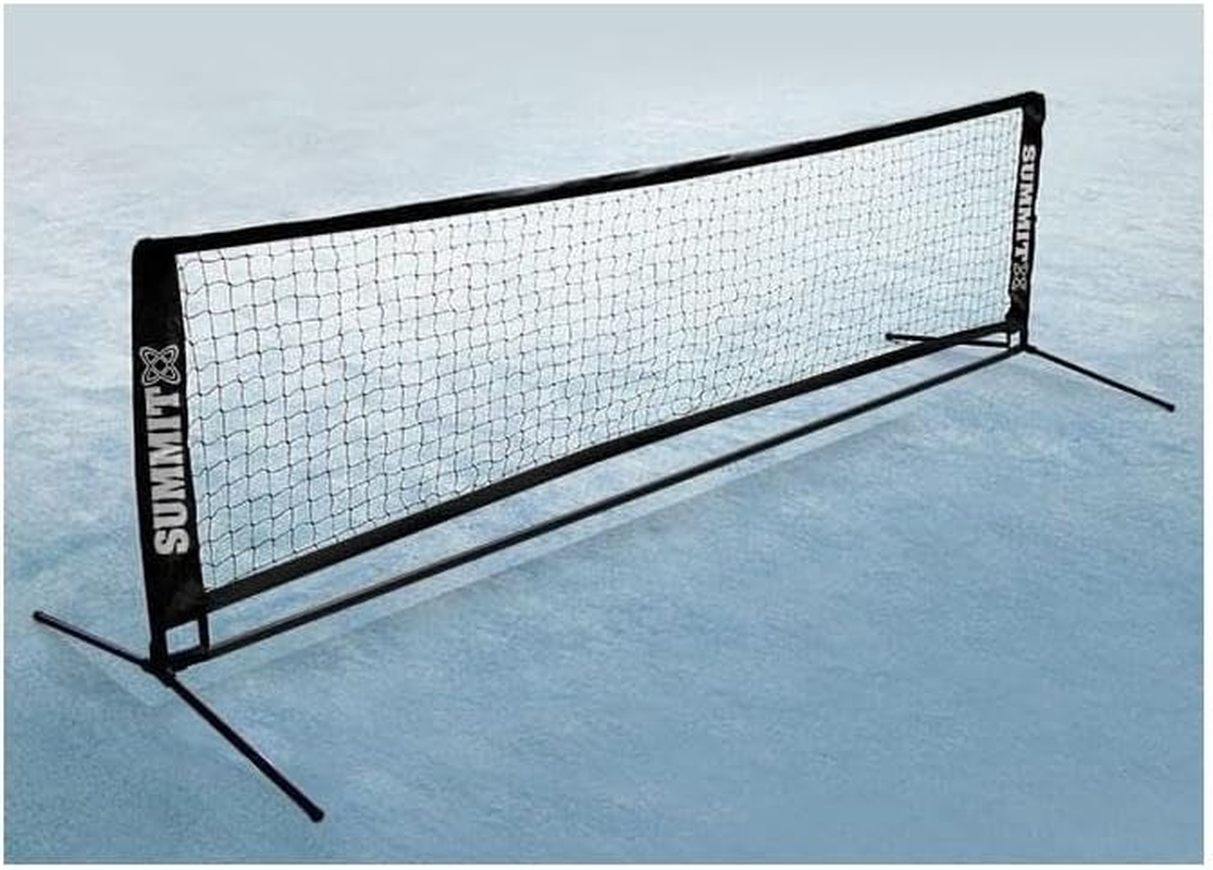 SUMMIT Soccer/Tennis Net - Versatile Portable Net System for Backyard Soccer Tennis, Skill Drills or Beach Games, Adjustable Height image number 1
