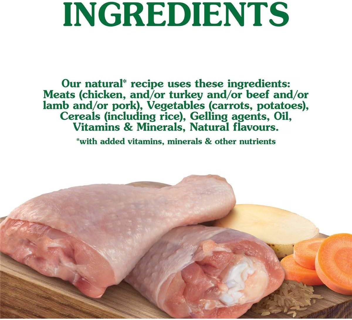 Nature'S Gift Meal Time Loaf Chicken, Vegetables and Rice Wet Dog Food 1.2 Kg image number 1