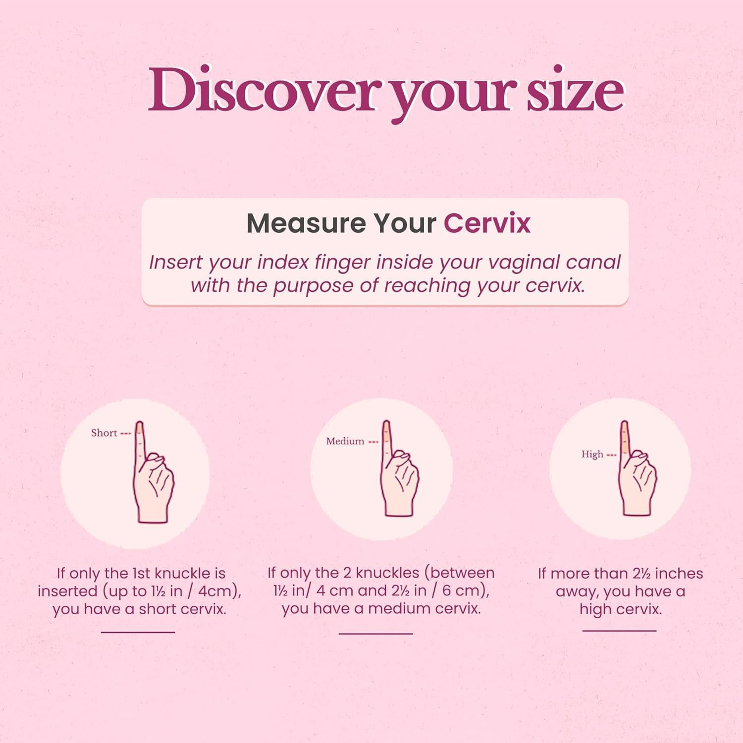 LUMMA Menstrual Disc - Includes Carrying Pouch & Silicone String for Easy Removal - Comfortable & Sustainable Choice to Tampons - Leak-Proof Reusable Medical Grade Silicone - Pink Love, Short Cervix