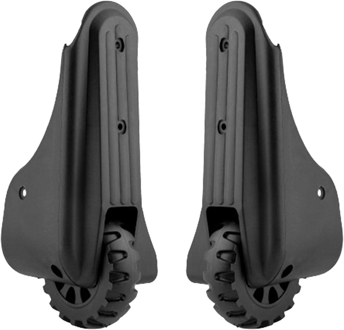 Ronyme a Pair Travel Suitcase Luggage Wheels Repair Trolley Cases Replacement Accessories image number 5