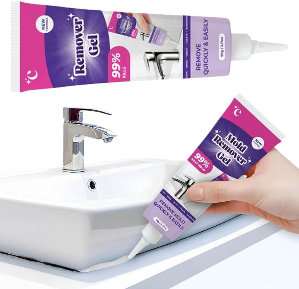 Mold Stain Remover Gel, Mold Remover Gel, Mold Gel Remover,Household Cleaning Gel for Kitchen Bathroom Cleaner (1Pc) - 1Pc image number 6