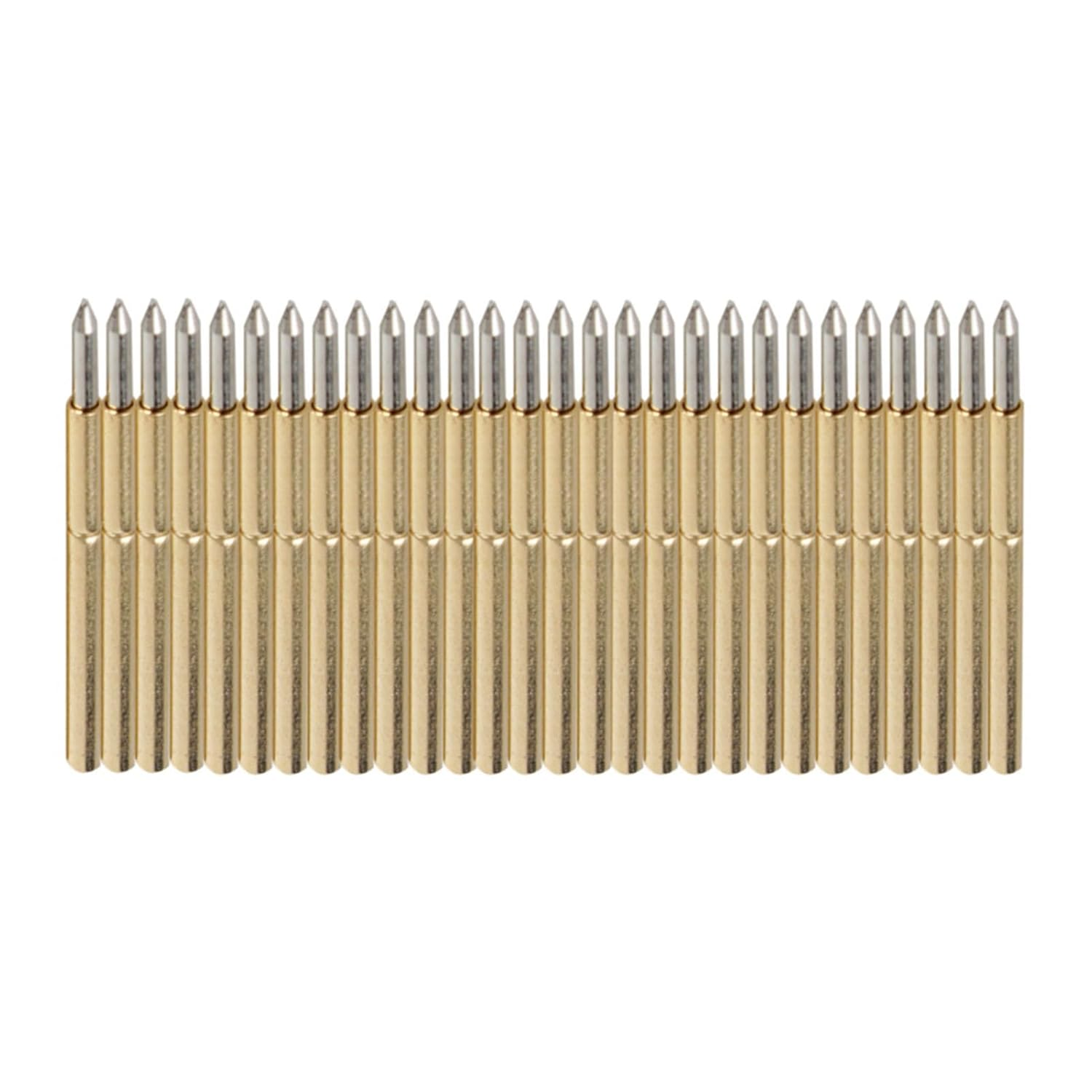 Spring Probe Pogo Pin E2 Spring Probe, Spring Test Probe P50 8209 for Test Pin P75 Probes P75 8209 P100 J1 B1 Plated Fingers round 1Mm Pogo Pin Test Probes image number 2