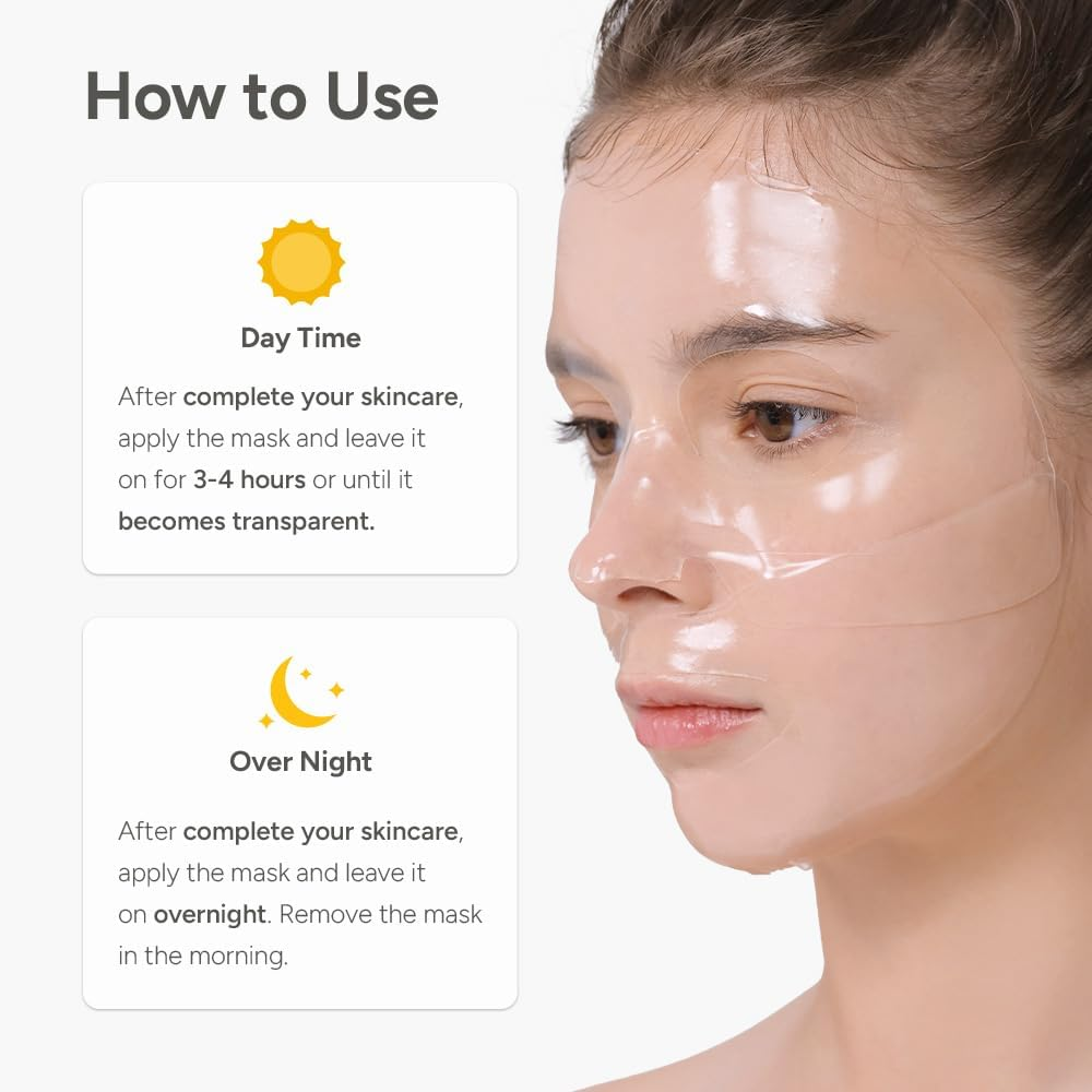 SUNGBOON EDITOR Deep Collagen Overnight Mask 37Gx4Ea | Original Hydrating Collagen Face Mask | Real Collagen 2,160,000PPB for Elasticity |Tiktok Trend Items Korean Skin Care image number 6