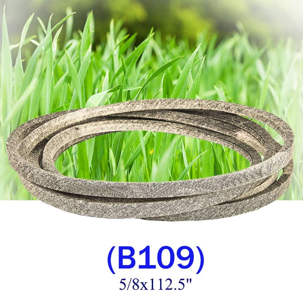 Mower Deck Belt Made with Kevlar 5/8" X 112.5" Replace for Cub Cadet 754-3055A, 954-3055A,Husqvarna 522999901,Ferris 5102040,Snapper Pro 5102040,Kubota K5221-71410 image number 1