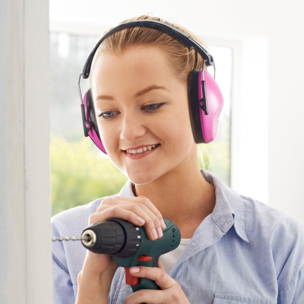 Pro for Sho 34Db NRR Hearing Protection Ear Muffs - Highest NRR in Compact Design, Noise Cancelling Headphones for Adults and Kids, Sensory Autism Ear Protection for Shooting, Gun Range, Mowing, Work image number 3