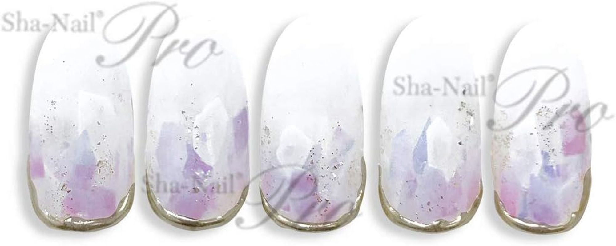 Parts Sha-Nail Sha-Nail Pro Nuance Frozen-Pink & Blue, 1 Piece