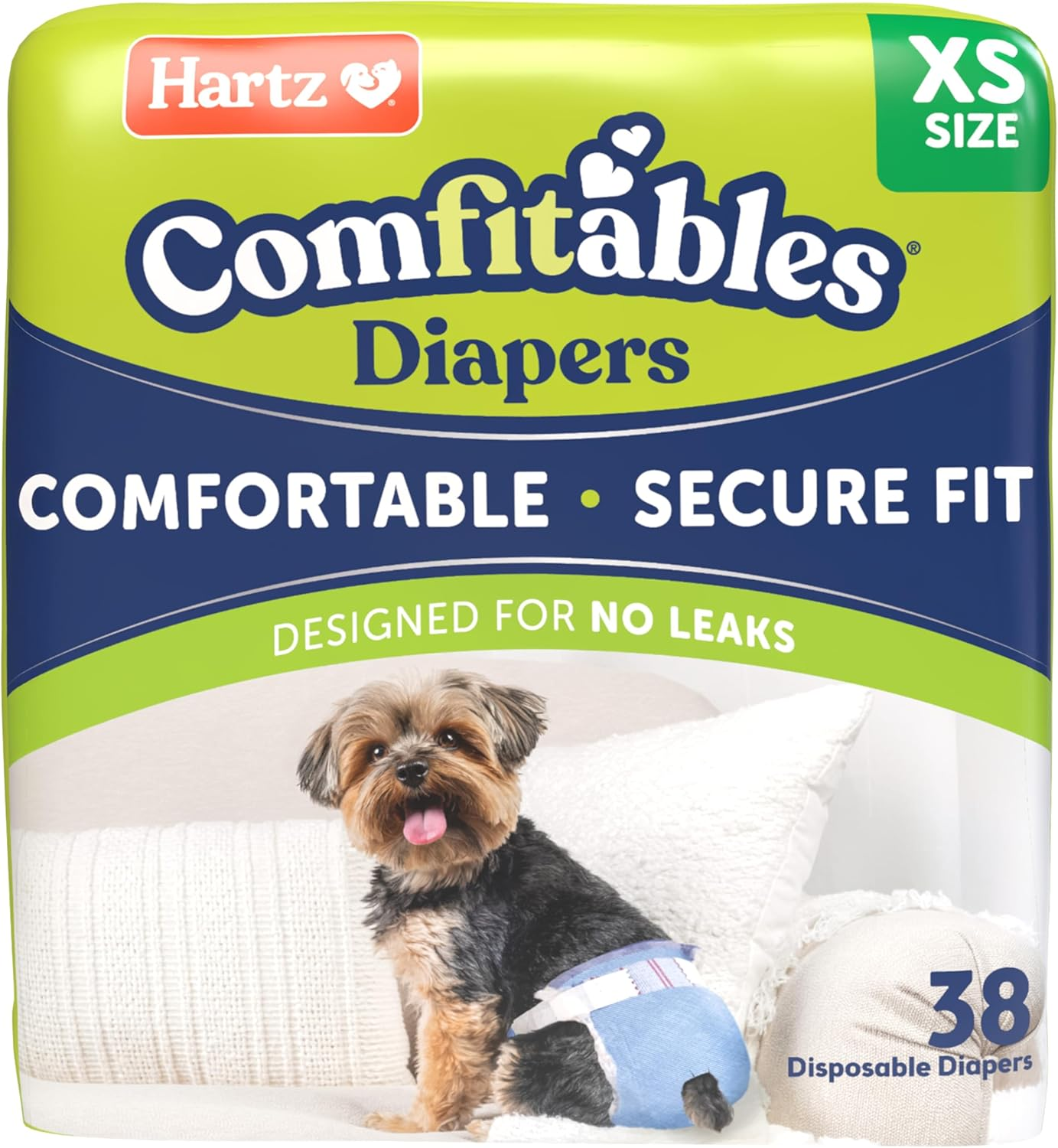 Disposable Dog Diapers with Flashdry Gel Technology &ndash; SS, 38 Count image number 4