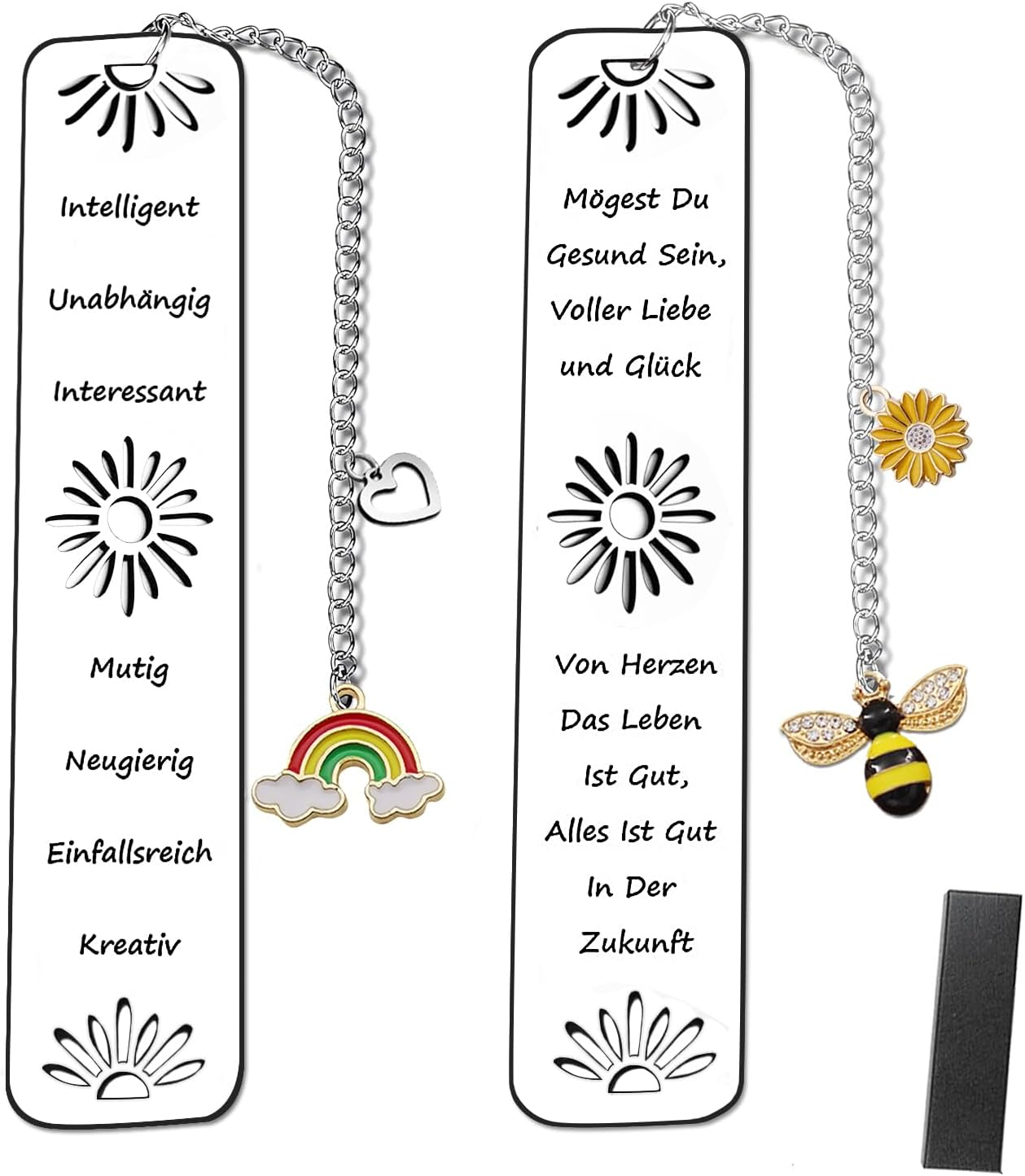 2 X Bookmarks, Metal Guardian Angel Bookmarks, Children'S First Day of School, Gift, Birthday, Graduation, Bookmark, Gifts for Boys, Personalised Bookmarks, Retirement Gifts