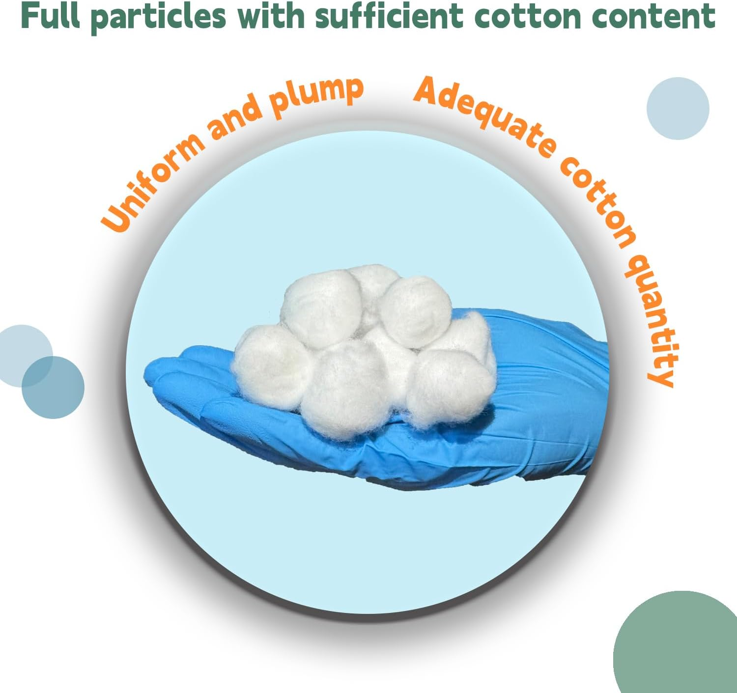 Cotton Balls Sterile &ndash; Gentle and 100% Pure Cotton, Ideal for Makeup and Sensitive Skin, Individually Packaged (120 Count) image number 2