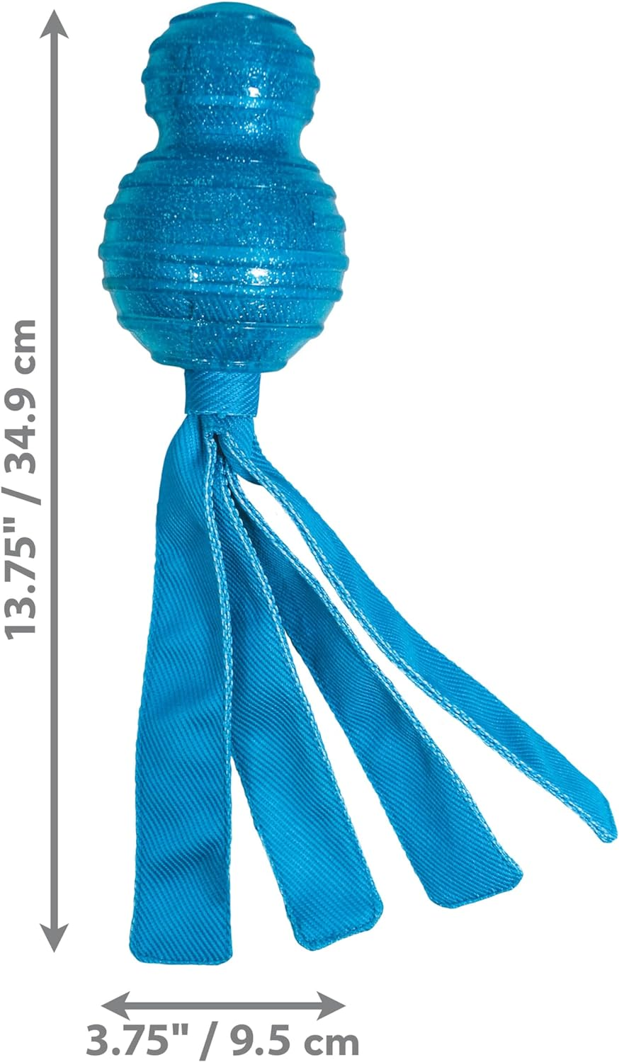 KONG - Wubba Comet - Chewable Dog Toys - Protective Outer Shell - Assorted - Large image number 6