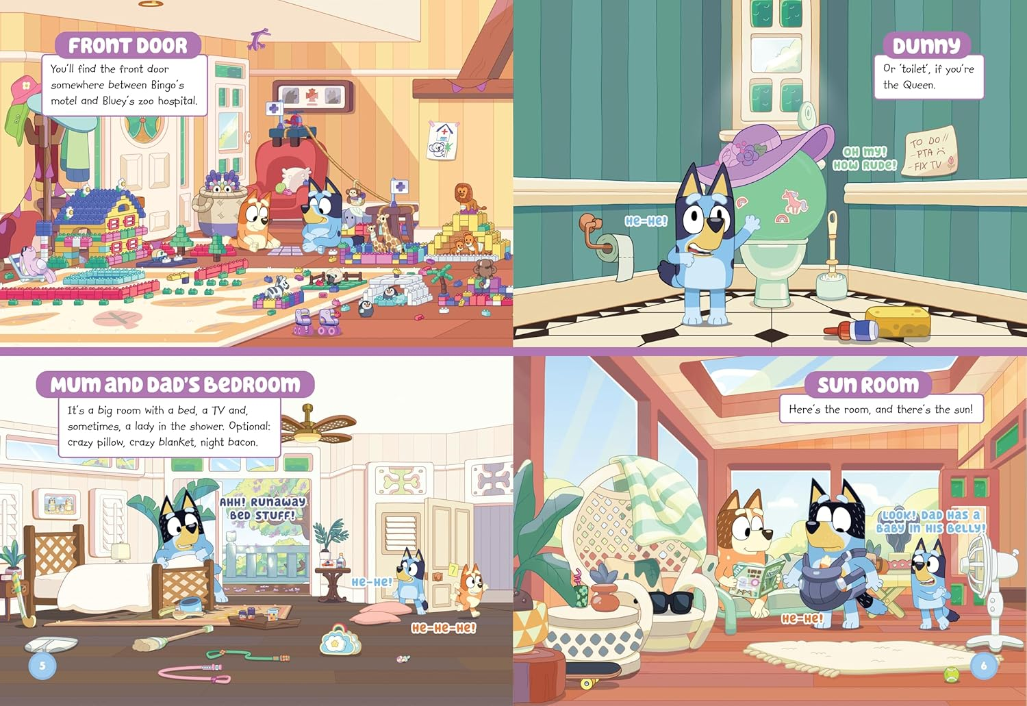 Bluey: Bluey'S Big World: a Book about Everything Bluey - for Real Life. image number 1