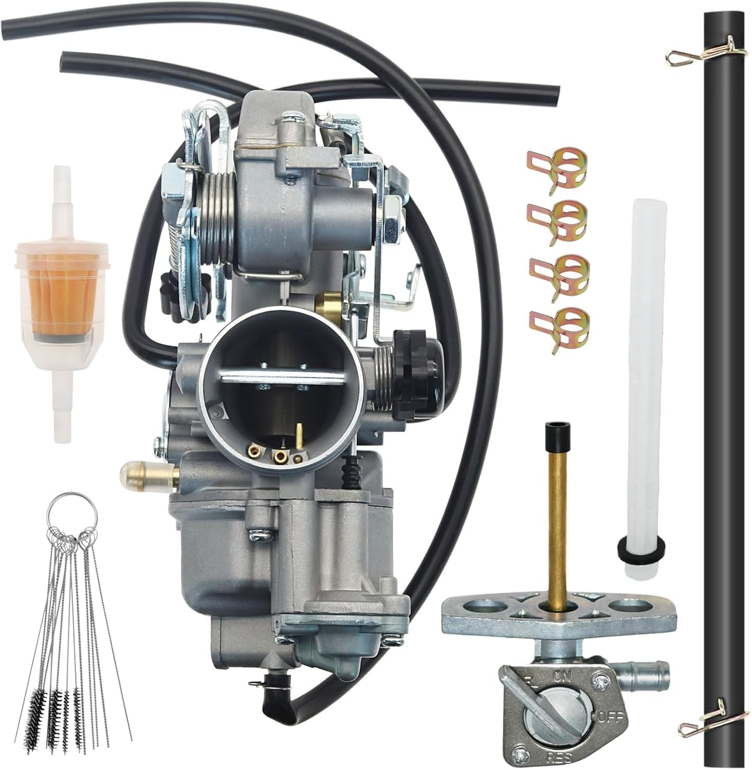 Klmcarblab Carburetor, Compatible with Honda XL250 X250 XL250R XL250S Motosport 250 4-STROKE Dirt Pit Motor Bike 1978-1980 image number 3