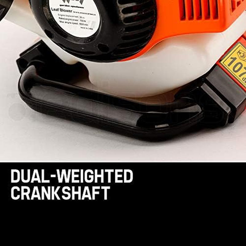 MTM Petrol Leaf Blower 26Cc 2-Stroke Hand Garden Yard Outdoor with Bonus Tool Kit and Fuel Mixer image number 1