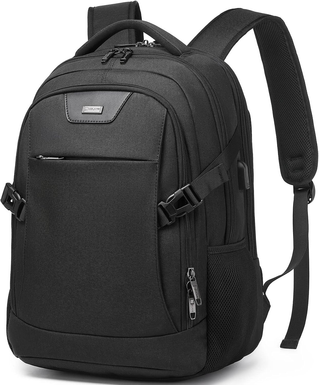DUSLANG 17 Inch Travel Laptop Backpack Water Resistant College Backpack for Men Laptop Bag with USB Charging Port image number 1