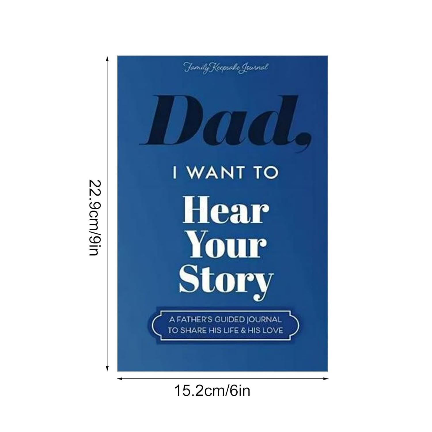 Dad, I Want to Hear Your Story Journal Notebook,Dads Story,Dad Journal Notebook Book, Dad Shared His Life Guided Journal - Dad'S Story Journal - Note-Taking Journal Book Dad image number 3