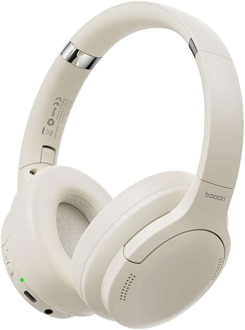 Toocki Bluetooth 5.3 Headphones, Foldable, Speaker 40 Mm, Battery Life 26 Hours image number 5