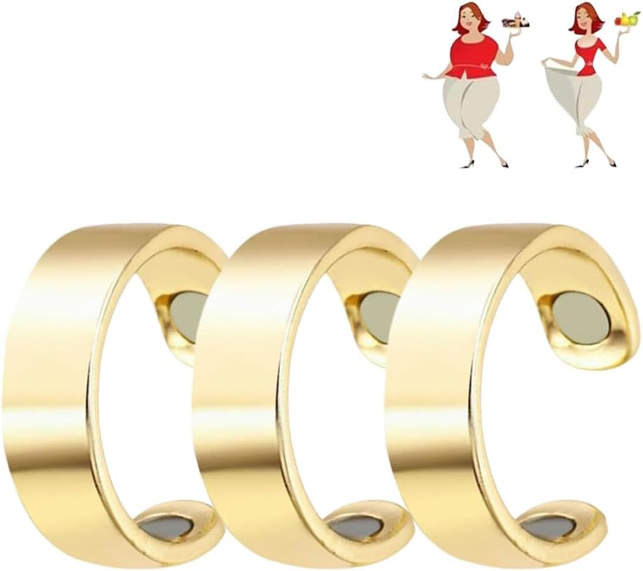 Olux Ring - Magnetic Weight Loss Ring for Women and Men, Acupressure Lymphatic Drainage Therapy image number 2