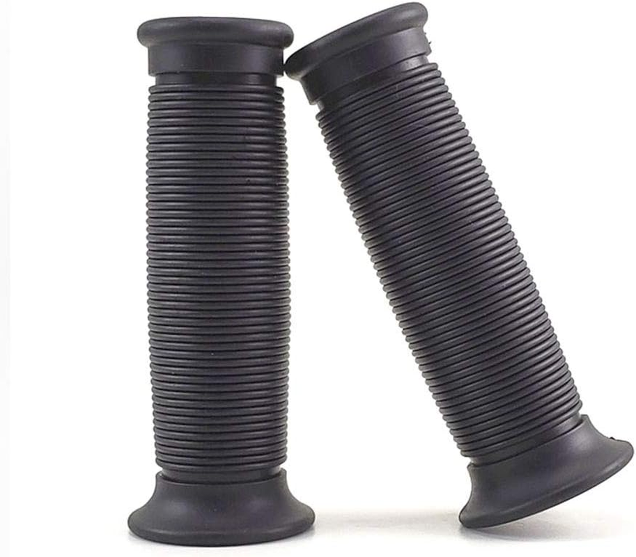 Moto Handles Rubber Classic Vintage 22MM Moto Handlebar Vintage Retro for H-Arley Style Parts Universal Motorbike Accessories Motorcycle Grip (Color : Black) image number 4