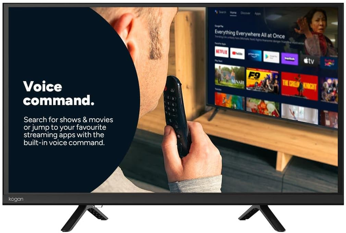 Kogan 24" LED Smart AI Google 12V TV - R98T - KAL24R98TA - 24 Inch image number 5