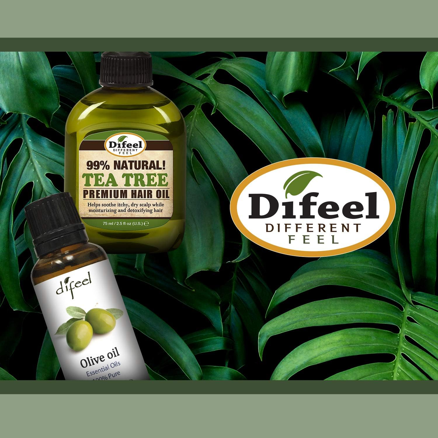 Difeel Sunflower Mega Care Olive Oil, 2.5 Ounce image number 3