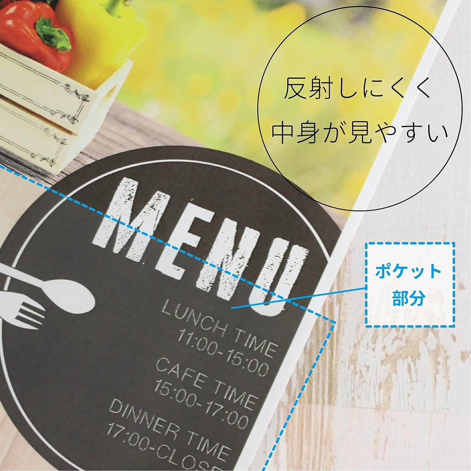 Lion Cl-265E-50P File Refill, Clear Pocket, B5, 50 Sheets image number 2