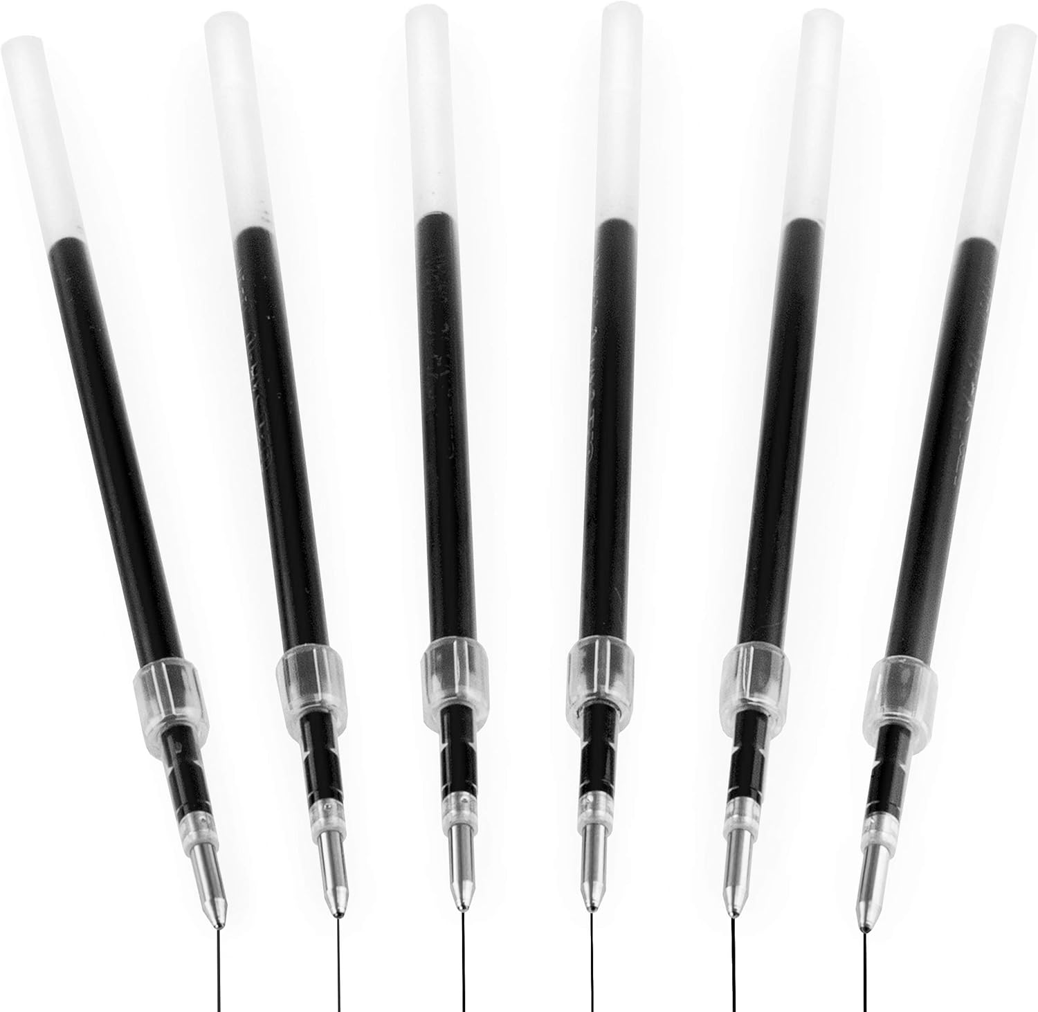 Uni-Ball Jetstream SXN-210 Retractable Pen Refills - 1.0Mm Nib - Gel Ink - Black Ink - Pack of 6 image number 3