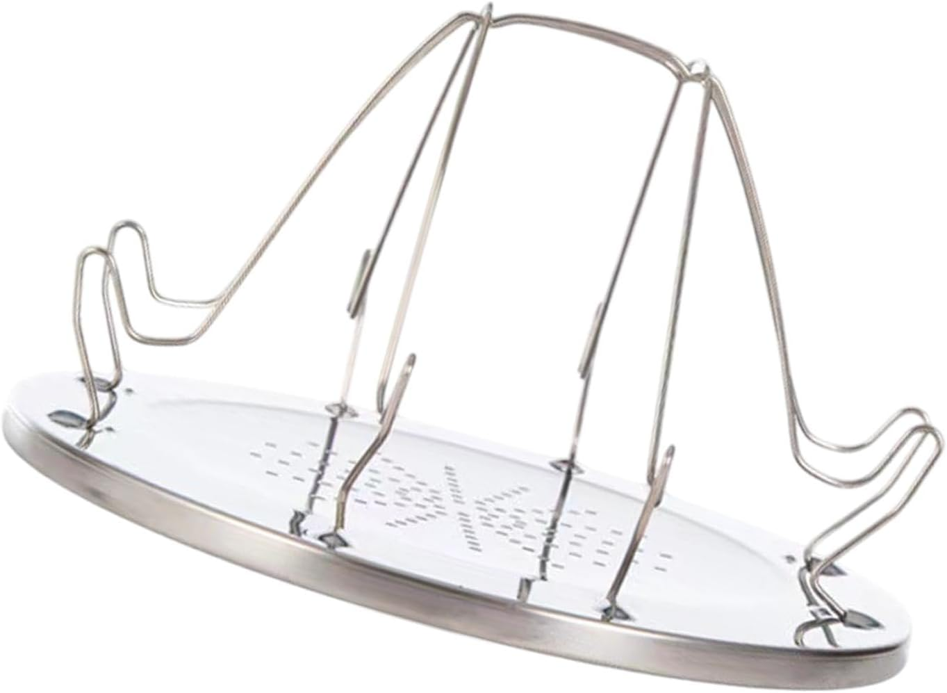 Eigell Camping Toaster Rack Bread Stand Kitchen Multifunctional Folded Simple for 4 Slices Toaster Tray for Barbecue Family Reunion image number 6